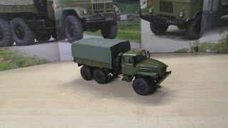 Обзор модели Урал-4320, масштаб 1:43, "Deagostini"