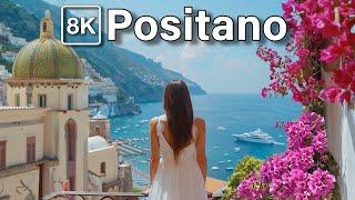 Positano 2024 8K WALK in Italian Paradise - Amalfi Coast Italy