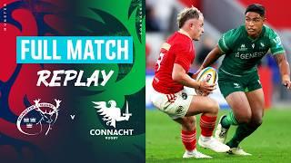 Insane 10 try Irish derby | Munster v Connacht R1 2024/25 | Full Match Replay