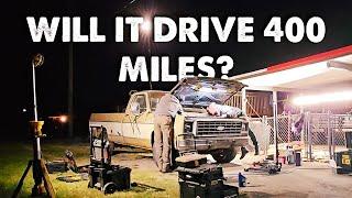 Will This Big Block Square Body RUN and DRIVE 400 Miles After Years?!