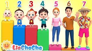 24/7 LIVE  LiaChaCha Nursery Rhymes & Kids Songs | My Family Song | Baby Shark + MORE!!
