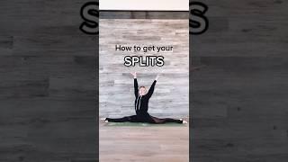 Splits tutorial  #flexibility #splits #gymnastics #shorts