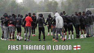 BLACK STARS FIRST TRAINING IN LONDON AHEAD OF NIGERIA MATCH - UNITY CUP 2025 + AFTERMATH CAMP VIBES