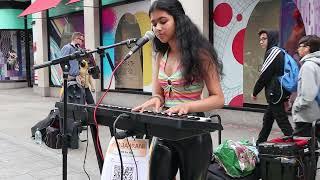 Chris Isaak "Wicked Game" with Brinda Irani on Grafton Street.