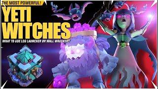 Th13 "Yeti Witch Bats Attack Strategy" 2024 | Th13 Yeti Witch Attack | Th13 Best Attack Strategy