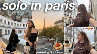 SOLO TRAVELING IN PARIS | exploring like a local! museums, fashion shows, sight seeing, clubbing,etc