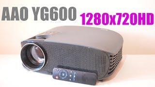 AAO YG600 Лучший HD проектор!