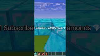 Biggest diamond BLOCK EVER #minecraft #gaming