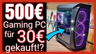 500€ Ryzen 5 1600 + GTX 1050ti Gaming Computer für 30€ gekauft? | Wie ist das möglich?