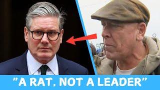 Farmers blast 'Rat' Keir Starmer, say he's 'Not Man Enough' to face protesters