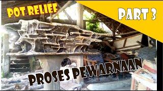 Cara membuat pot relief mudah | PART 3