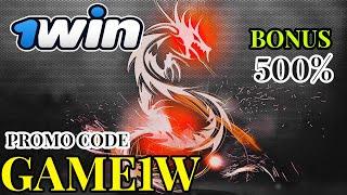 1WIN REGISTRATION - Free promo code for maximum bonus