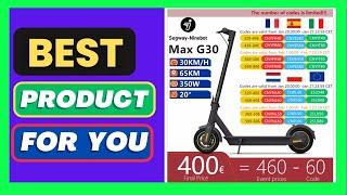 EU STOCK NINEBOT Max G30 Electric Scooter