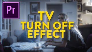 Easy TV Turn Off & On Effect in Premiere Pro 2023 Tutorial