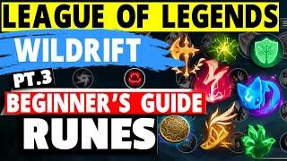 League of Legends Wild Rift 【RUNES】 BEGINNER's Guide | What are RUNES?