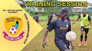 MS-SOCCER GROUP ACADEMY FC 22/2023 (Day6) Pre-season training On 05-09-22 #GhanaFootballAssociation