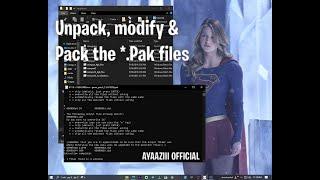 How To Unpack & Pack the *.Pak files | AYAAZIII OFFicial | #Modding Part1