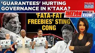 Congress Chief Kharge Raps Cong Govt, 'Khata-Khat' Model Crumbles In Karnataka? Nation Wants To Know