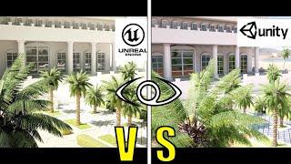 Unity 6 HDRP vs Unreal Engine 5 Graphics Comparison In 2024 (Realtime Global Illumination)