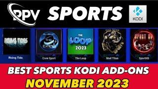 Best Sports Addons - November 2023