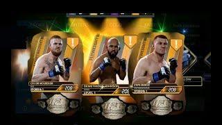 Best champions pack opening UFC mobile