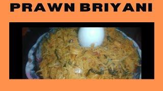 PRAWN BRIYANI RECIPE IN TAMIL || PRESSURE COOKER PRAWN BRIYANI RECIPE||