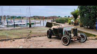 'The Leaf'  a Ratty Roadster, part twenty five,  Finally on the road !