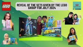 Indobrickville received LEGO sets from The LEGO Group for various activities in July 2024