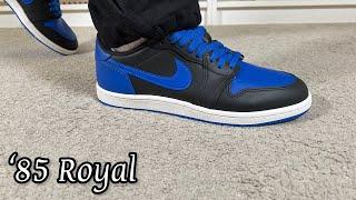 Bad Quality on the Air Jordan 1 Low 85  Royal