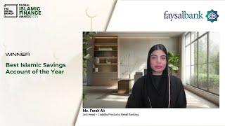 #IFA25 - Best Islamic Savings Account of the Year (Faysal Bank Limited)