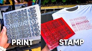 Goodbye Screen Printing - 3D Printed T-Shirts!