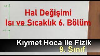 Kıymet Hoca ile Fizik Dersi - 9. Sınıf - Hal Değişimi