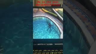 I in the pool #GrandTheftAutoV