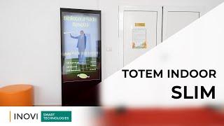 Totem interior, Proiect Biblioteca "Radu Rosseti" Onesti, INOVI Smart Technologies