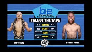 HRMMA 108  Fight 5:  Darryl Ray vs Damian Miller