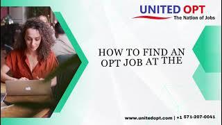 5 Tips to Secure an OPT Job in the USA | USA Job Search Tips | United OPT