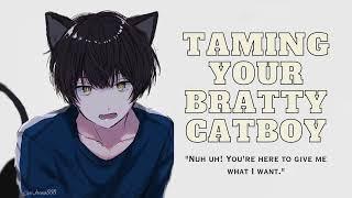 [Tsundere] Taming Your Bratty Catboy - ASMR/Audio Roleplay