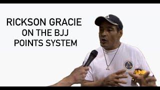 Rickson Gracie on the Problem with BJJ Scoring