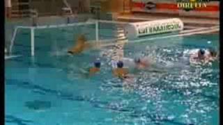 Guillermo Molina 5 goals vs Posillipo water polo