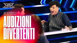 Le AUDIZIONI più DIVERTENTI  di X FACTOR 2021