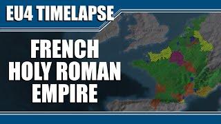 French Holy Roman Empire | Eu4 Timelapse - MEIOU & Taxes French HRE