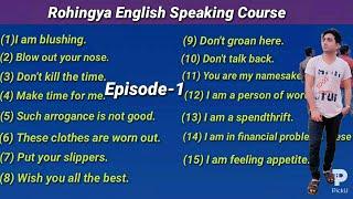 Rohingya_English_Speaking_Course(Episode-1)