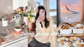 living alone vlog️ new apartment furniture, solo travel diaries - bogotá, sick yet productive days