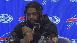 Bills postgame news conference: Damar Hamlin and Keon Coleman