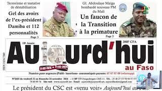 Revue de presse: la nomination d’un nouveau Premier ministre au Mali à la Une