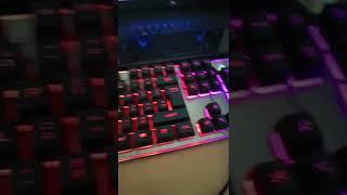 normal keyboard to RGB keyboard || lighting keyboard || Gaming keyboard #short