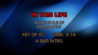 in this life karaoke collin raye