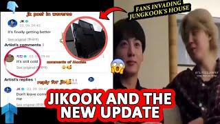  JIKOOK: "YES, SIR"  NEW NEWS  JUNGKOOK'S HOUSE Threatened 