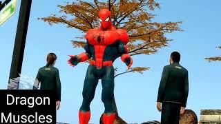 Spider man Deserve Muscles Growth Transformation Animation