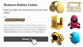 NEW JANUARY 2025 Roblox Promo Codes for Roblox Items | Roblox Codes 2025